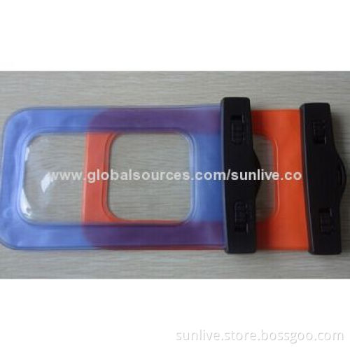 Eco-friendly PVC Waterproof Bag dry bags For 4.3-4.8 Inch Phone iphone samsung